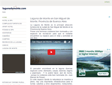 Tablet Screenshot of lagunademonte.com